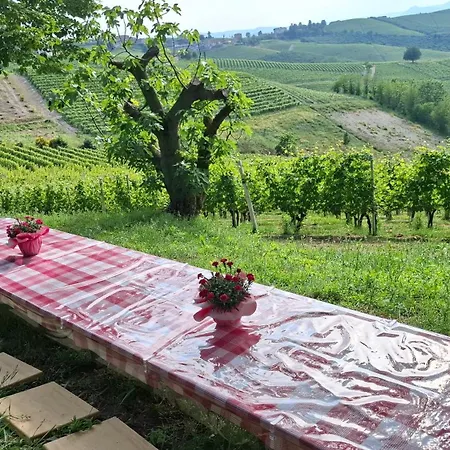 Gasthof Ca Trifolera Barbaresco - Camera Doppia Con Bagno - In Romantico Cascinale Nei Vigneti Con Cantina