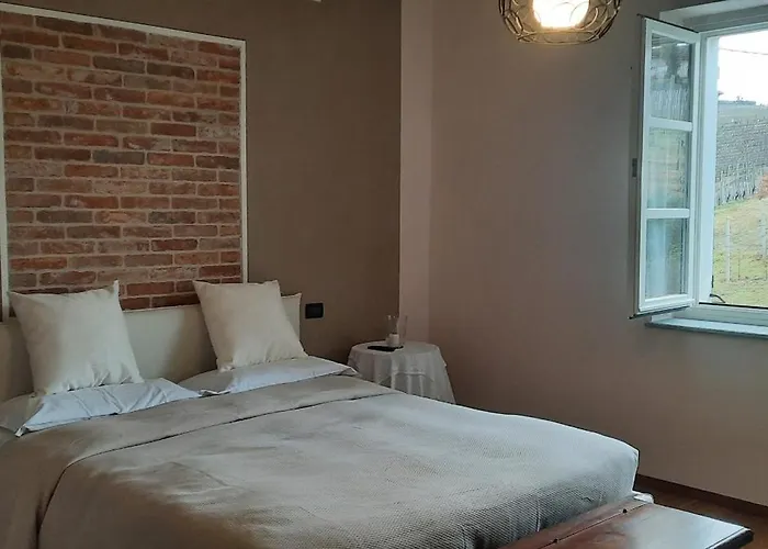 Ca Trifolera - Doppia Con Bagno - In Romantico Cascinale Nei Vigneti Con Cantina 4*
