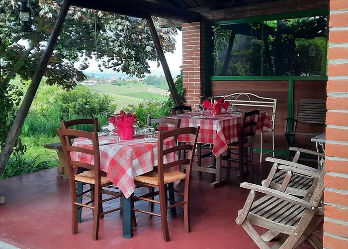 Gasthuis Ca Trifolera - Doppia Con Bagno - In Romantico Cascinale Nei Vigneti Con Cantina