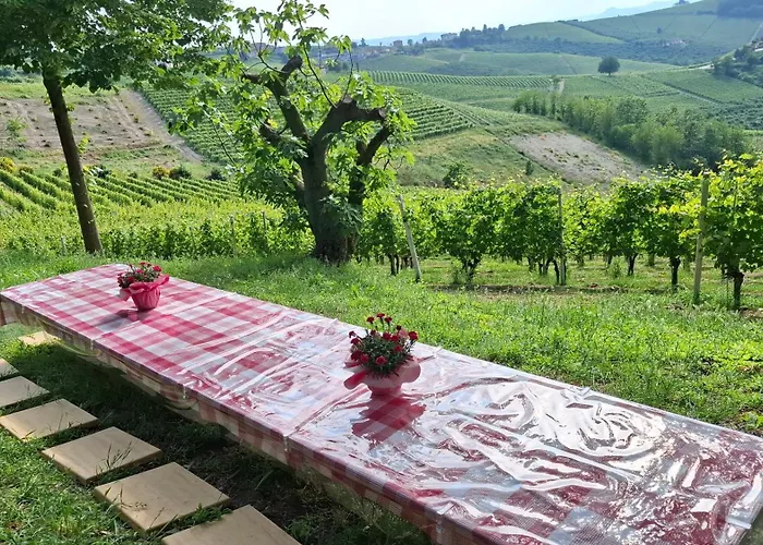 Gasthuis Ca Trifolera - Doppia Con Bagno - In Romantico Cascinale Nei Vigneti Con Cantina
